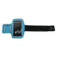 thumbnail image 1 of Unique Bargains 1 Pc Durable Arm Bag Magic Tapes Sports Wrist Bag for 5 Inches or Less Sky Blue, 1 of 6