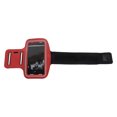 thumbnail image 1 of Unique Bargains 1 Pc Durable Arm Bag Magic Tapes Sports Wrist Bag for 6 Inches or Less Red, 1 of 6