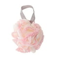 thumbnail image 1 of Unique Bargains 1 Pc Durable Bath Shower Loofah Sponge Body Puffs for Bathroom Pink, 1 of 7