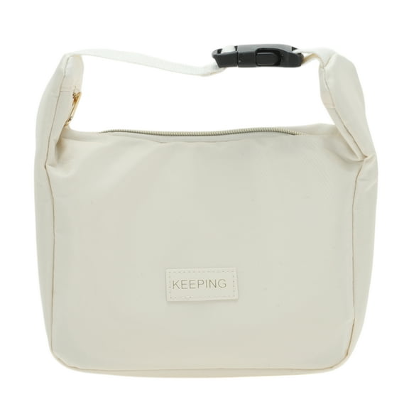 Unique Bargains 1 Pc Durable Buckle Lunch Bag Apricot