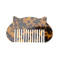 thumbnail image 1 of Unique Bargains 1 Pc Durable Cat Hair Comb Brown Acetate Sheet, 1 of 5