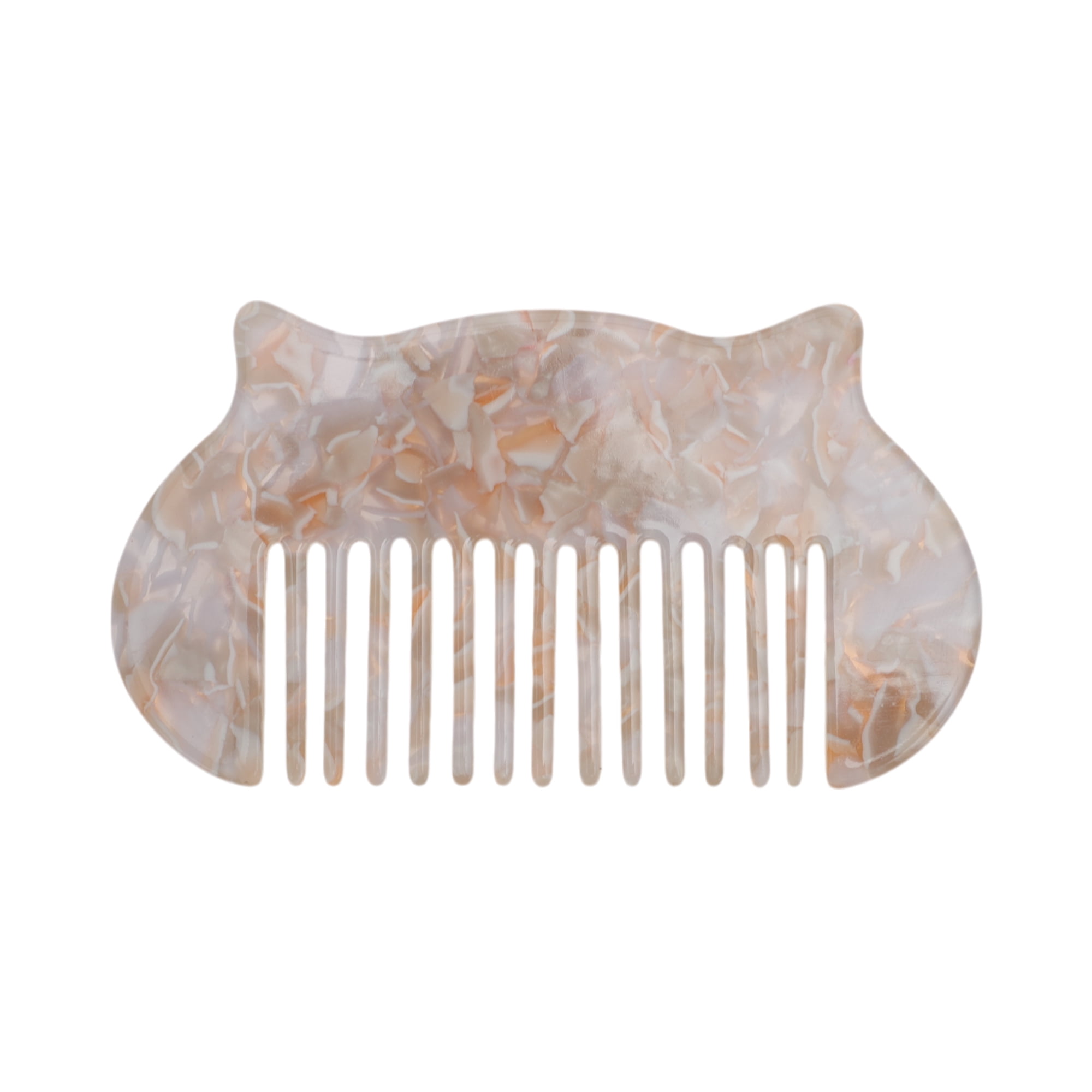 Unique Bargains 1 Pc Durable Cat Hair Comb Designed for All Hair Types Gray, Purple