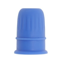 Unique Bargains 1 Pc Durable Cupping Facial Tools for Beauty Parlor Blue Silicone