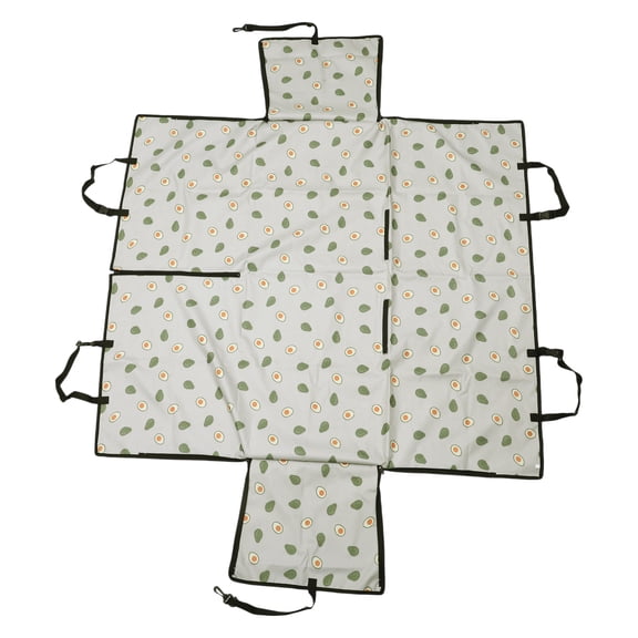 Unique Bargains 1 Pc Durable Double Layer Pet Car Seat Cover for Dog Cat Gray