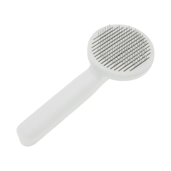 Unique Bargains 1 Pc Durable Ear Shape Pet Grooming Brush for Pet 7.48"x4.21"x1.81" Gray