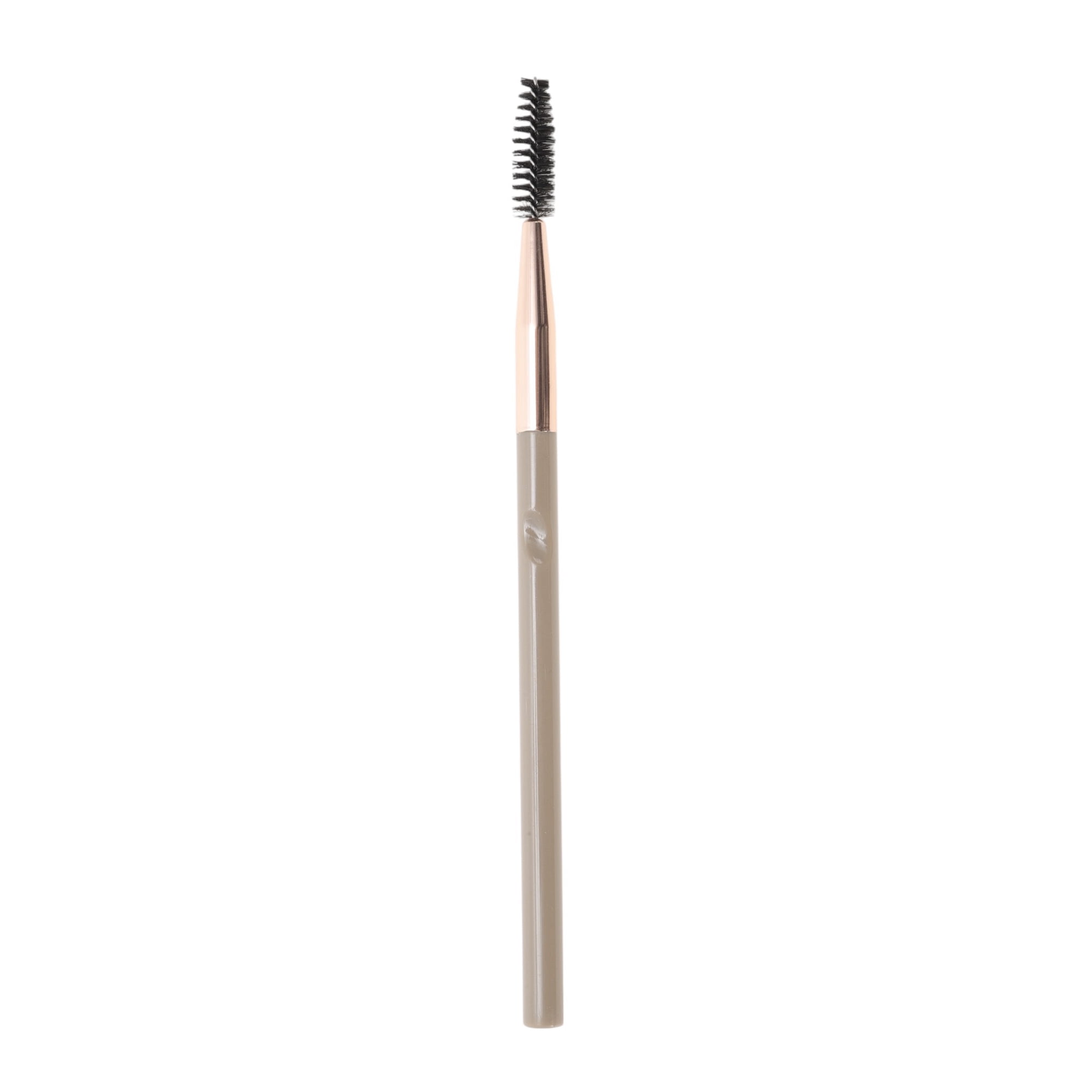 Unique Bargains 1 Pc Durable Eyebrow Brush Light Coffee Color