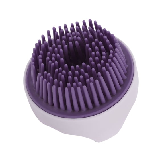 Unique Bargains 1 Pc Durable Handle Pet Grooming Bath for Dog for Cat 3.11"x3.11"x2.95" Purple