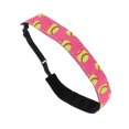 thumbnail image 1 of Unique Bargains 1 Pc Durable Headband Baseball Headband for Sport Rose Red, 1 of 6