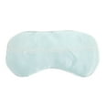 thumbnail image 1 of Unique Bargains 1 Pc Durable Lace Eye Mask for Home Blue Faux Silk, 1 of 3