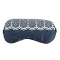 thumbnail image 1 of Unique Bargains 1 Pc Durable Lace Eye Mask for Home Navy Blue Faux Silk, 1 of 3