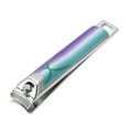 thumbnail image 1 of Unique Bargains 1 Pc Durable Long handle Nail Clippers Toenail Clippers Gradient Green Purple, 1 of 7