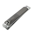 thumbnail image 1 of Unique Bargains 1 Pc Durable Long handle Nail Clippers Toenail Clippers Titanium Tone, 1 of 7