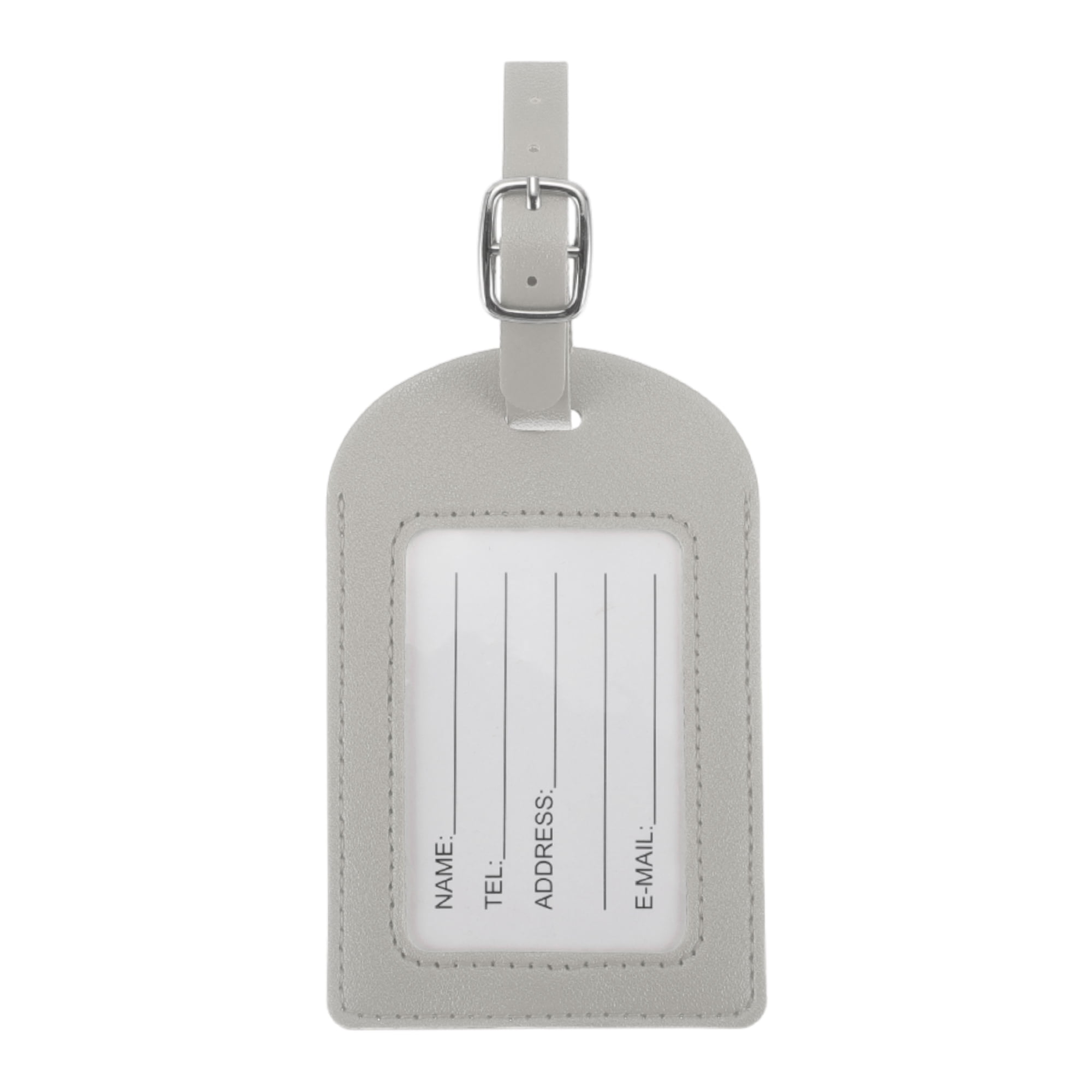 Unique Bargains 1 Pc Durable Luggage Tag for Travelling Gray