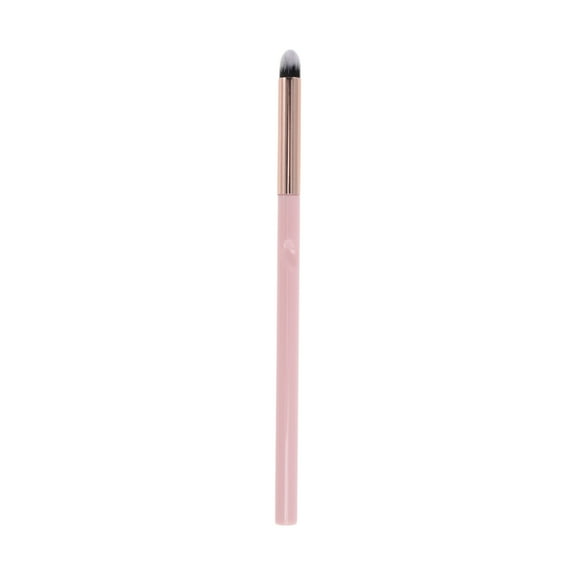 Unique Bargains 1 Pc Durable Makeup Brush Large Pink Nylon Hair Aluminum Tube Plastic Handle