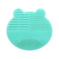 thumbnail image 1 of Unique Bargains 1 Pc Durable Makeup Brush Storage Cleaner Green, 1 of 6