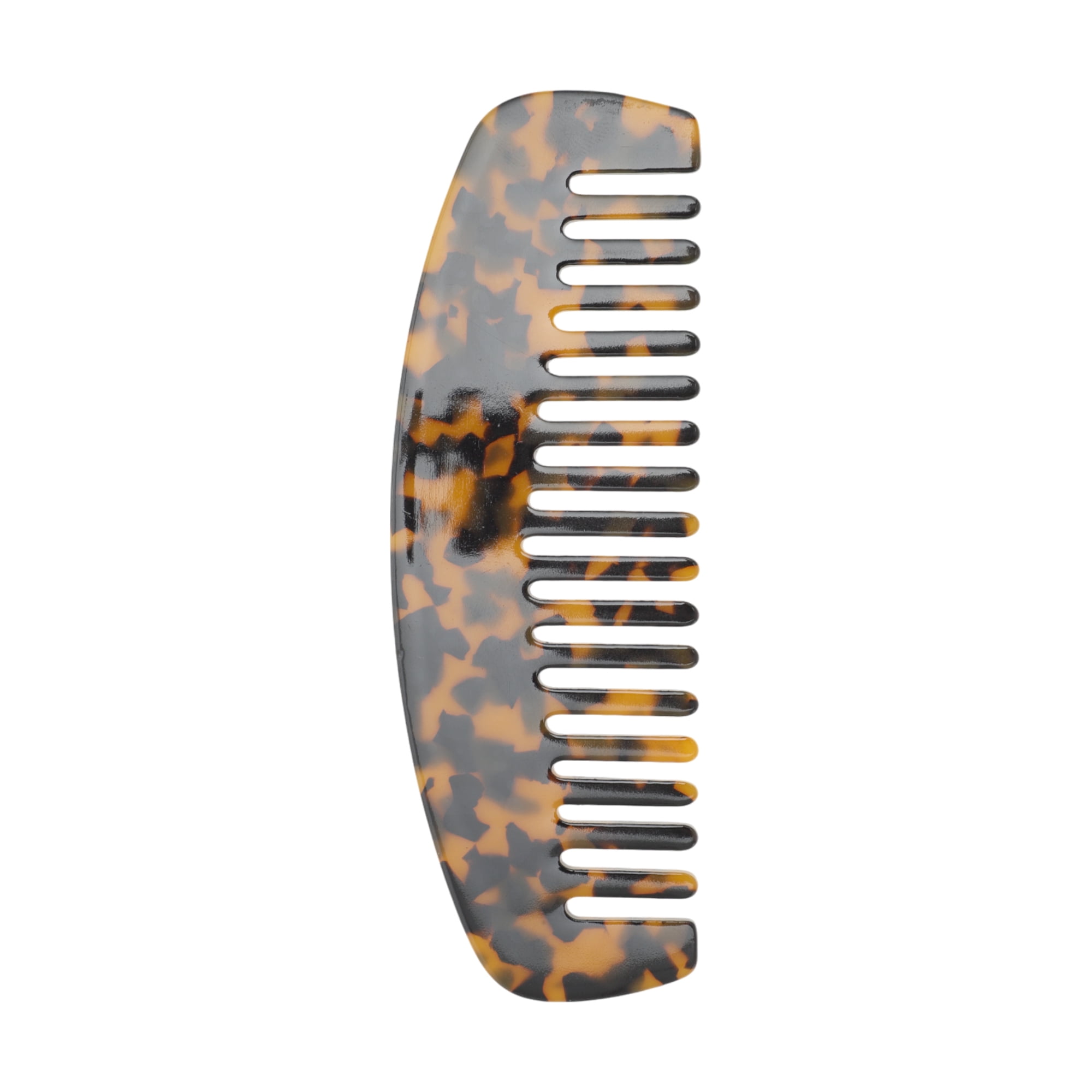 Unique Bargains 1 Pc Durable Marble Hair Comb Designed for All Hair Types Styles Brown