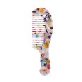 thumbnail image 1 of Unique Bargains 1 Pc Durable Marble Texture Large Tooth Comb for All Hair Types Colorful, 1 of 6