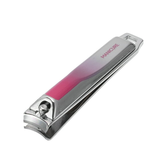 Unique Bargains 1 Pc Durable Nail Clipper Toenail Clippers Gradient Pink