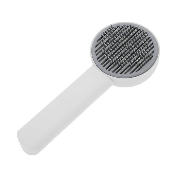 Unique Bargains 1 Pc Durable Pet Grooming Brush for Dog for Cat 7.48"x3.03"x2.09" White