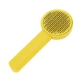 thumbnail image 1 of Unique Bargains 1 Pc Durable Pet Grooming Brush for Dog for Cat 7.48"x3.03"x2.09" Yellow, 1 of 6