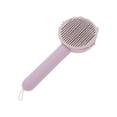 thumbnail image 1 of Unique Bargains 1 Pc Durable Pet Grooming Brush for Dog for Cat 7.87"x3.43"x1.89" Pink Purple, 1 of 6