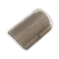 Unique Bargains 1 Pc Durable Pet Grooming Brush for Dog for Cat Small Gray