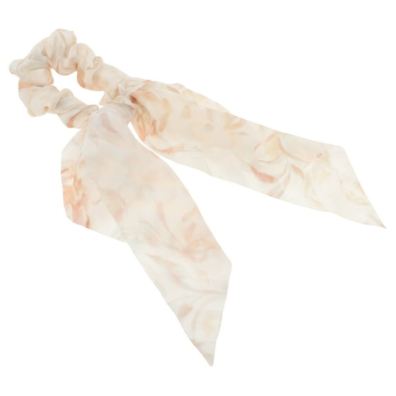 Unique Bargains 1 Pc Durable Ribbon Hair Scrunchies Hair Ties Khaki