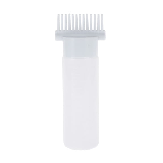 Unique Bargains 1 Pc Durable Root Comb Applicator Bottle for Bathroom Vanities Blue PP PE