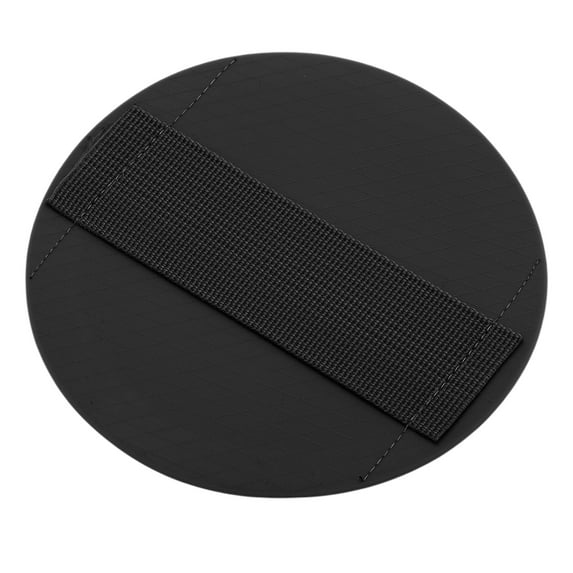 Unique Bargains 1 Pc Durable Round Bath Scrubber for Bathroom Black