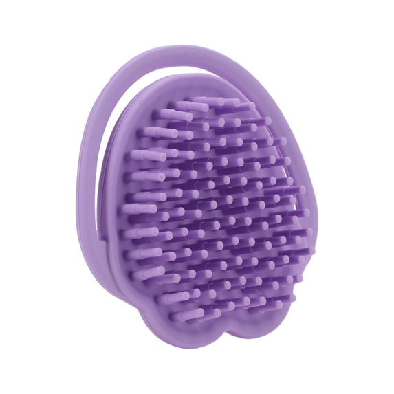 Unique Bargains 1 Pc Durable Round Head Pet Grooming Bath for Dog for Cat 3.54"x3.54"x0.79" Purple