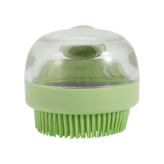 Unique Bargains 1 Pc Durable Round Pet Grooming Bath for Dog for Cat 3.34"x2.95"x2.56" Green