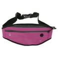 thumbnail image 1 of Unique Bargains 1 Pc Durable Running Belt Oval Type Sports Waist Bag for Sports Rose Red, 1 of 6