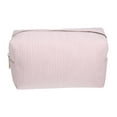 thumbnail image 1 of Unique Bargains 1 Pc Durable Solid Color Cosmetic Bag Pink, 1 of 5