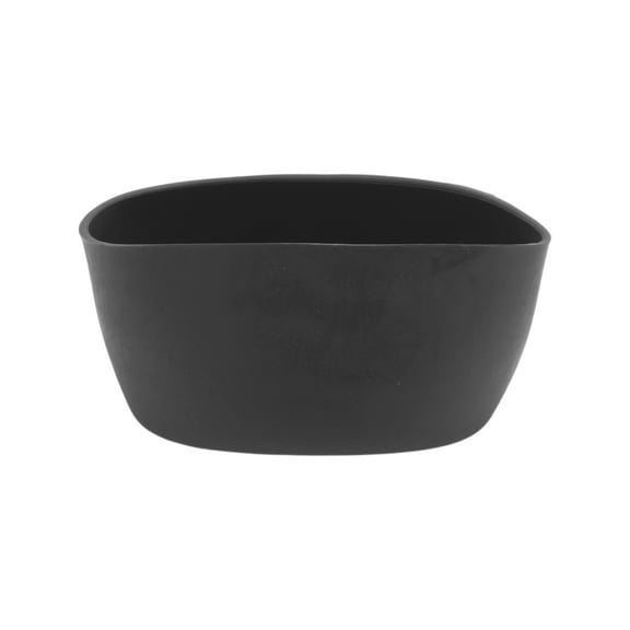 Unique Bargains 1 Pc Durable Solid Color Water Bottle Boot Black Silicone