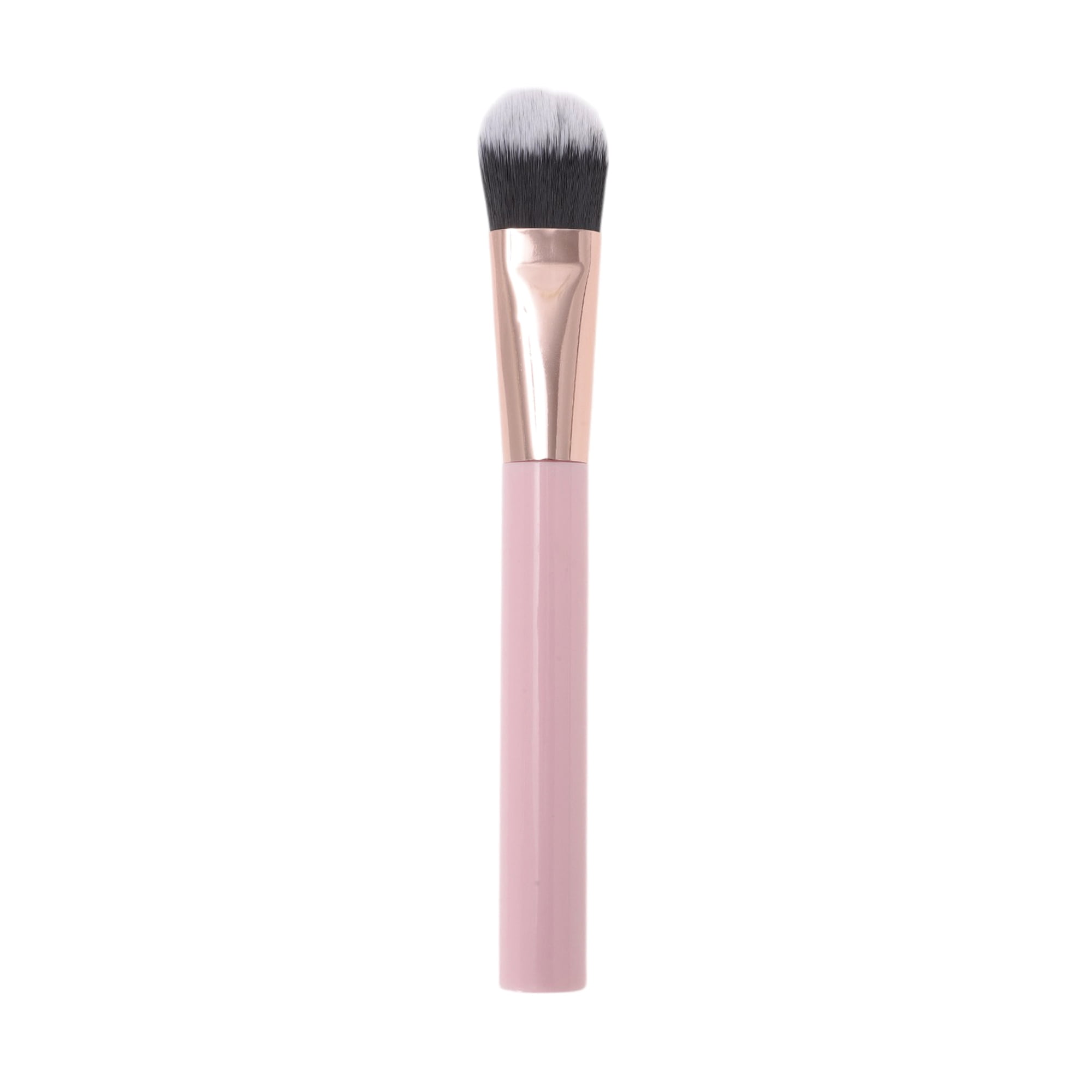 Unique Bargains 1 Pc Durable Tongue-shaped Foundation Brush Pink