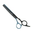 thumbnail image 1 of Unique Bargains 1 Pc Durable Tooth Shears Hair Cutting Scissors for Hair Styling Black, Blue, 1 of 7