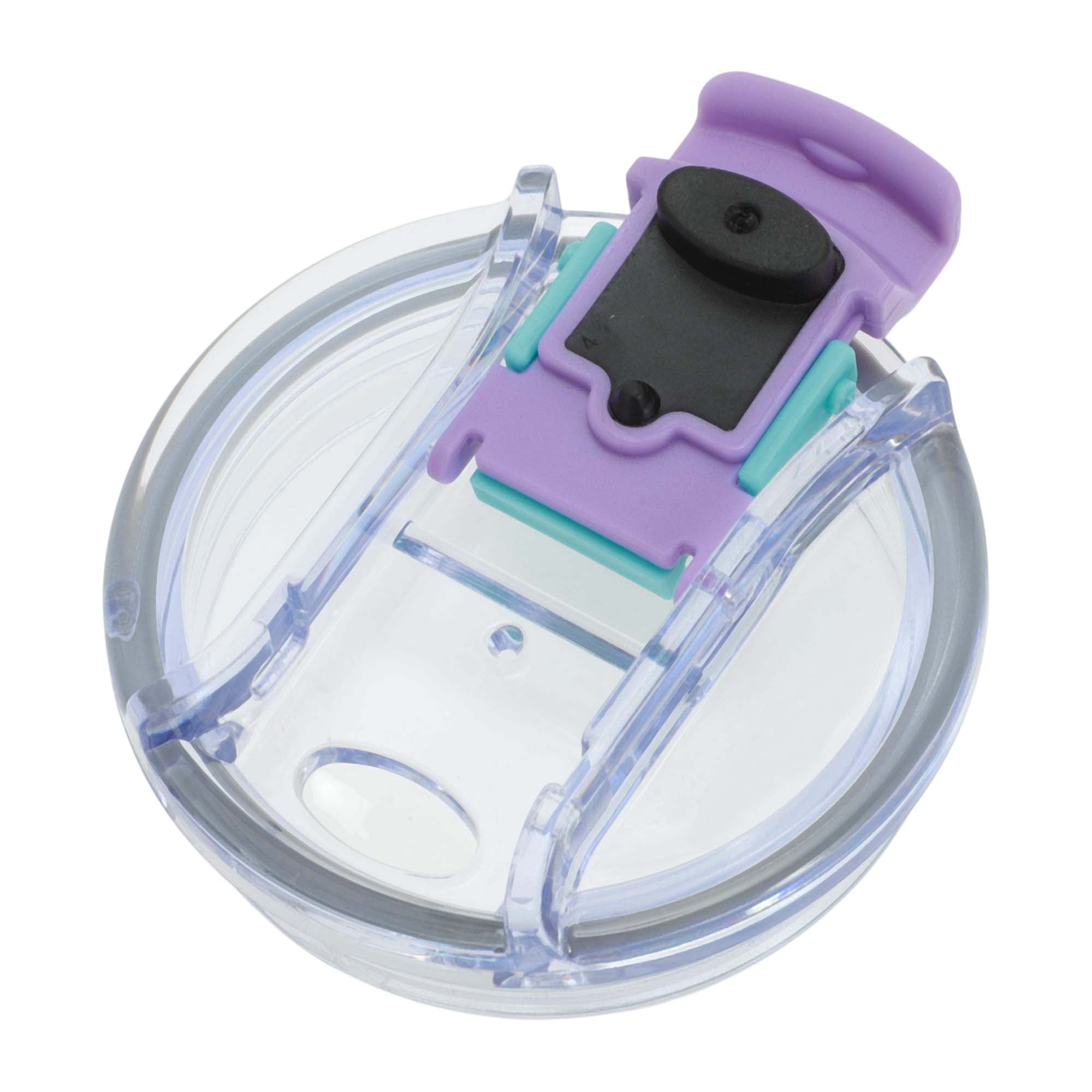 Unique Bargains 1 Pc Durable Tumbler Lid with Magnetic Slider and O-Rings Multicolored