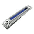 thumbnail image 1 of Unique Bargains 1 Pc Durable Vertical Pattern Nail Clippers Toenail Clippers Blue, 1 of 7