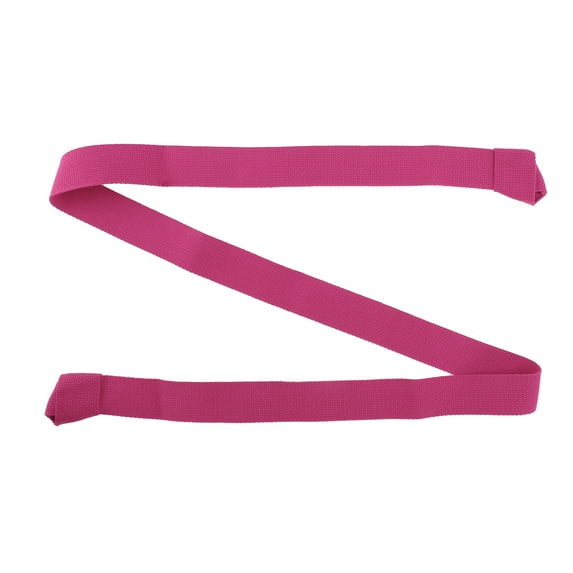 Unique Bargains 1 Pc Durable Yoga Mat Straps for Stretching 58.66"x1.57" Rose Red