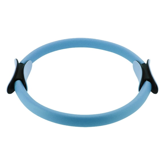 Unique Bargains 1 Pc Durable Yoga Ring Exercises for Yoga and Home Fitness 14.96"x14.17" Blue