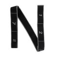 thumbnail image 1 of Unique Bargains 1 Pc Durable Yoga Stretch Band for Stretching Exercise Fitness 37.4"x1.57" Gray, 1 of 4