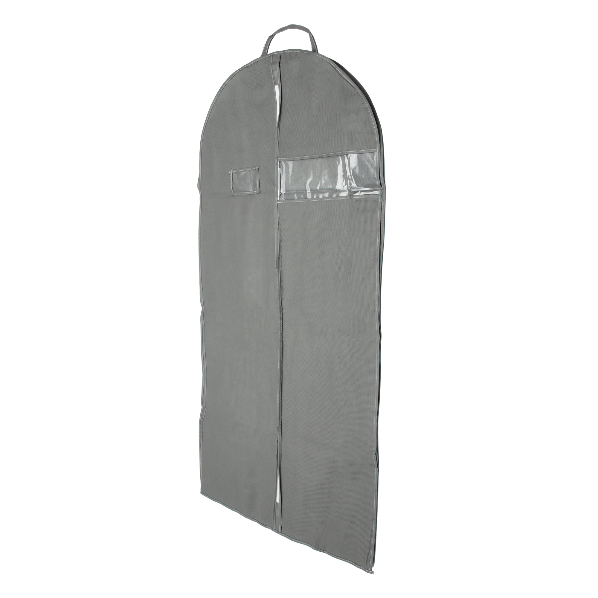 Unique Bargains 1 Pc Dustproof Portable Garment Bag for Closet Gray Gray 51.18"x23.62"x5.91"