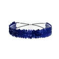 thumbnail image 1 of Unique Bargains 1 Pc Elastic Band Sequins Headbands for Women Dark Blue, 1 of 6