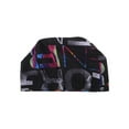 thumbnail image 1 of Unique Bargains 1 Pc Elasticity Word Pattern Swim Cap 5.91"x8.27" Gray Black, 1 of 6