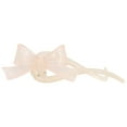 thumbnail image 1 of Unique Bargains 1 Pc Elegant Bow Hair Clips Hairdo Clip for Women 5.51"x1.57"x1.57" Pink, 1 of 2