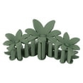 thumbnail image 1 of Unique Bargains 1 Pc Elegant Floral Hair Clips Hairdo Clips for Women 4.33"x2.36"x1.77" Green, 1 of 2