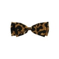 thumbnail image 1 of Unique Bargains 1 Pc Elegant Leopard Print Bow Duckbill Hair Clips Yellow, 1 of 5