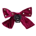 thumbnail image 1 of Unique Bargains 1 Pc Elegant Pearl Hair Clips Wine Red, 1 of 5