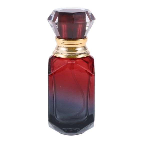 Unique Bargains 1 Pc Elegant Perfume Bottles for Bathroom 1.01oz Red-Black Gradient
