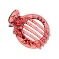 thumbnail image 1 of Unique Bargains 1 Pc Elegant Round Hollow Hair Clips Hairdo Clip Red, 1 of 5